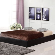 Load image into Gallery viewer, PU Leather Double Bed Ensemble Frame
