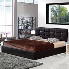 Load image into Gallery viewer, PU Leather King Bed Ensemble Frame
