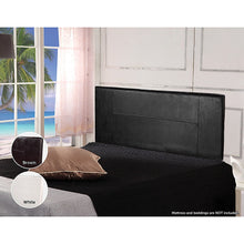 Load image into Gallery viewer, PU Leather Queen Bed Headboard Bedhead - Black
