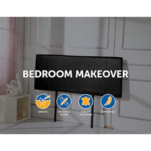 Load image into Gallery viewer, PU Leather Queen Bed Headboard Bedhead - Black
