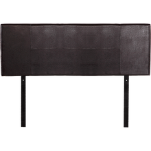 Load image into Gallery viewer, PU Leather Queen Bed Headboard Bedhead - Brown
