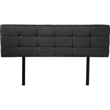 Load image into Gallery viewer, PU Leather Queen Bed Deluxe Headboard Bedhead - Black
