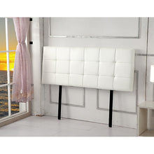 Load image into Gallery viewer, PU Leather Queen Bed Deluxe Headboard Bedhead - White
