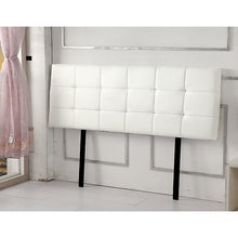Load image into Gallery viewer, PU Leather King Bed Deluxe Headboard Bedhead - White
