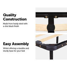 Load image into Gallery viewer, Single Metal Bed Frame - Bedroom Furniture
