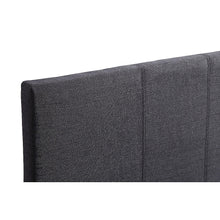 Load image into Gallery viewer, Single Linen Fabric Bed Frame Grey

