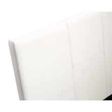 Load image into Gallery viewer, Single PU Leather Bed Frame White
