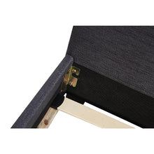 Load image into Gallery viewer, King Linen Fabric Bed Frame Grey
