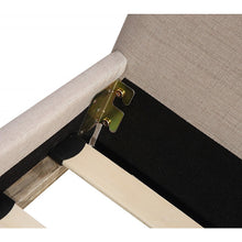 Load image into Gallery viewer, King Linen Fabric Bed Frame Beige

