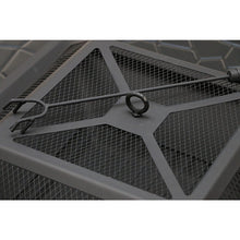 Load image into Gallery viewer, 18&quot; Square Metal Fire Pit Outdoor Heater
