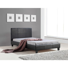 Load image into Gallery viewer, King Single PU Leather Bed Frame Black
