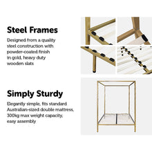 Load image into Gallery viewer, 4 Four Poster Queen Bed Frame
