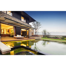 Load image into Gallery viewer, 4.0m x 3.0m Retractable Folding Arm Awning Heavy Duty Full Cassette Motorised
