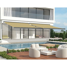 Load image into Gallery viewer, 5.0m x 3.0m Retractable Folding Arm Awning Heavy Duty Full Cassette Motorised
