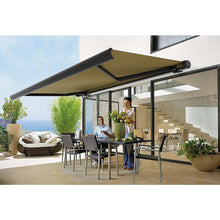 Load image into Gallery viewer, 5.0m x 3.0m Retractable Folding Arm Awning Heavy Duty Full Cassette Motorised
