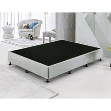 Load image into Gallery viewer, Palermo King Single Ensemble Bed Base Platinum Light Grey Linen Fabric
