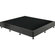 Load image into Gallery viewer, Palermo King Ensemble Bed Base Platinum Graphite Linen Fabric
