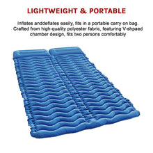 Load image into Gallery viewer, Double Two-person Camping Sleeping Pad
