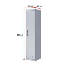Load image into Gallery viewer, One-Door Office Gym Shed Clothing Locker Cabinet
