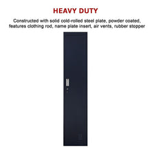 Load image into Gallery viewer, One-Door Office Gym Shed Clothing Locker Cabinet
