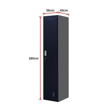 Load image into Gallery viewer, One-Door Office Gym Shed Clothing Locker Cabinet
