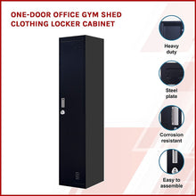 Load image into Gallery viewer, One-Door Office Gym Shed Clothing Locker Cabinet
