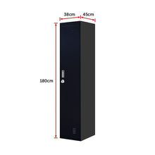 Load image into Gallery viewer, One-Door Office Gym Shed Clothing Locker Cabinet
