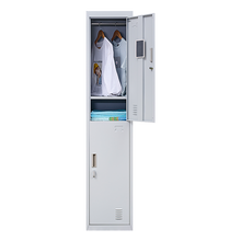 Load image into Gallery viewer, 2-Door Vertical Locker for Office Gym Shed School Home Storage
