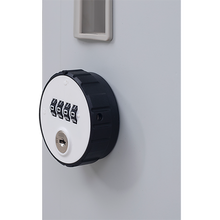 Load image into Gallery viewer, 2-Door Vertical Locker for Office Gym Shed School Home Storage
