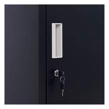 Load image into Gallery viewer, 2-Door Vertical Locker for Office Gym Shed School Home Storage
