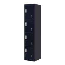 Load image into Gallery viewer, 4-Door Vertical Locker for Office Gym Shed School Home Storage
