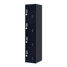Load image into Gallery viewer, 4-Door Vertical Locker for Office Gym Shed School Home Storage
