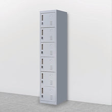 Load image into Gallery viewer, 6-Door Locker for Office Gym Shed School Home Storage

