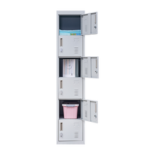 Load image into Gallery viewer, 6-Door Locker for Office Gym Shed School Home Storage
