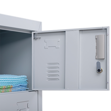 Load image into Gallery viewer, 6-Door Locker for Office Gym Shed School Home Storage

