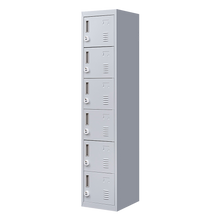 Load image into Gallery viewer, 6-Door Locker for Office Gym Shed School Home Storage
