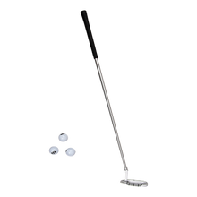 Load image into Gallery viewer, Indoor Practice Putting Green 2.5m Mat Inclined Ball Return Fake Grass 2 Holes
