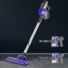Load image into Gallery viewer, Devanti Corded Handheld Bagless Vacuum Cleaner - Purple and Silver

