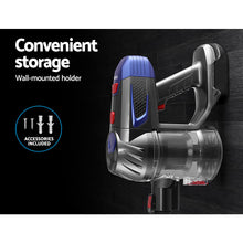 Load image into Gallery viewer, Handheld Cordless Stick Handheld Bagless 2-Speed LED Headlight Gold Vacuum Cleaner
