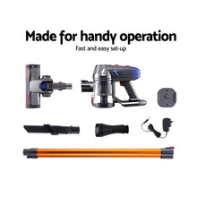 Load image into Gallery viewer, Handheld Cordless Stick Handheld Bagless 2-Speed LED Headlight Gold Vacuum Cleaner
