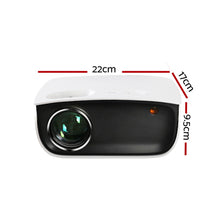 Load image into Gallery viewer, Devanti Mini Video Projector Wifi USB HDMI Portable HD 1080P Home Projector
