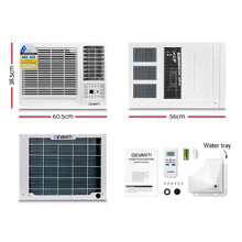 Load image into Gallery viewer, Window Air Conditioner Portable 2.7kW Wall Cooler Fan Cooling Only
