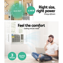 Load image into Gallery viewer, Window Air Conditioner Portable 2.7kW Wall Cooler Fan Cooling Only
