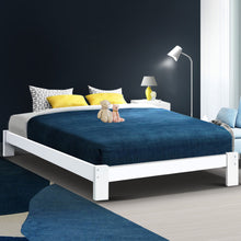 Load image into Gallery viewer, Artiss Bed Frame Queen Wooden Bed Base Frame Size Timber Mattress Platform
