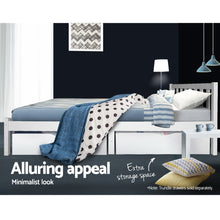 Load image into Gallery viewer, Double Wooden Bed Frame
