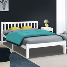 Load image into Gallery viewer, Double Wooden Bed Frame
