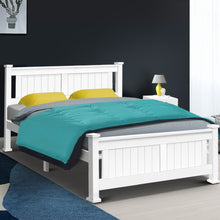 Load image into Gallery viewer, Artiss Queen Size Wooden Bed Frame Kids Adults Timber
