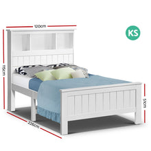 Load image into Gallery viewer, Artiss King Single Wooden Timber Bed Frame

