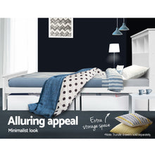 Load image into Gallery viewer, Artiss King Single Wooden Timber Bed Frame
