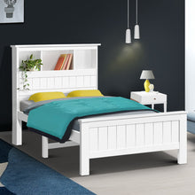 Load image into Gallery viewer, Artiss King Single Wooden Timber Bed Frame
